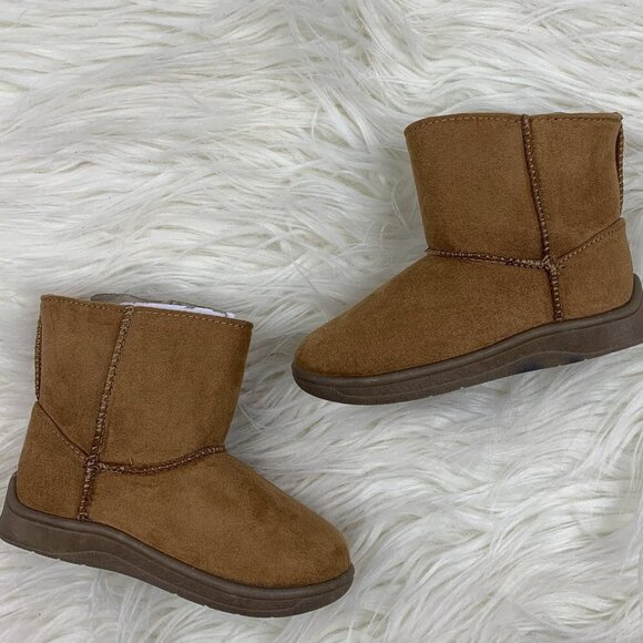 Cozy Faux Shearling Winter Boot Unisex Baby Size 6 New With Tags - Picture 1 of 8